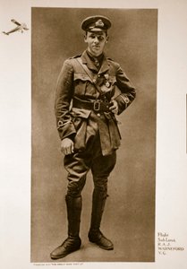 Repülő vezérhadnagy R.A.J. Warneford V.C., 1914-1919 alkotó: English Photographer